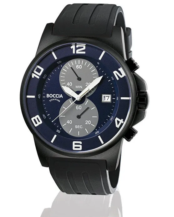 3777-13 Mens Boccia id. Titanium Watch