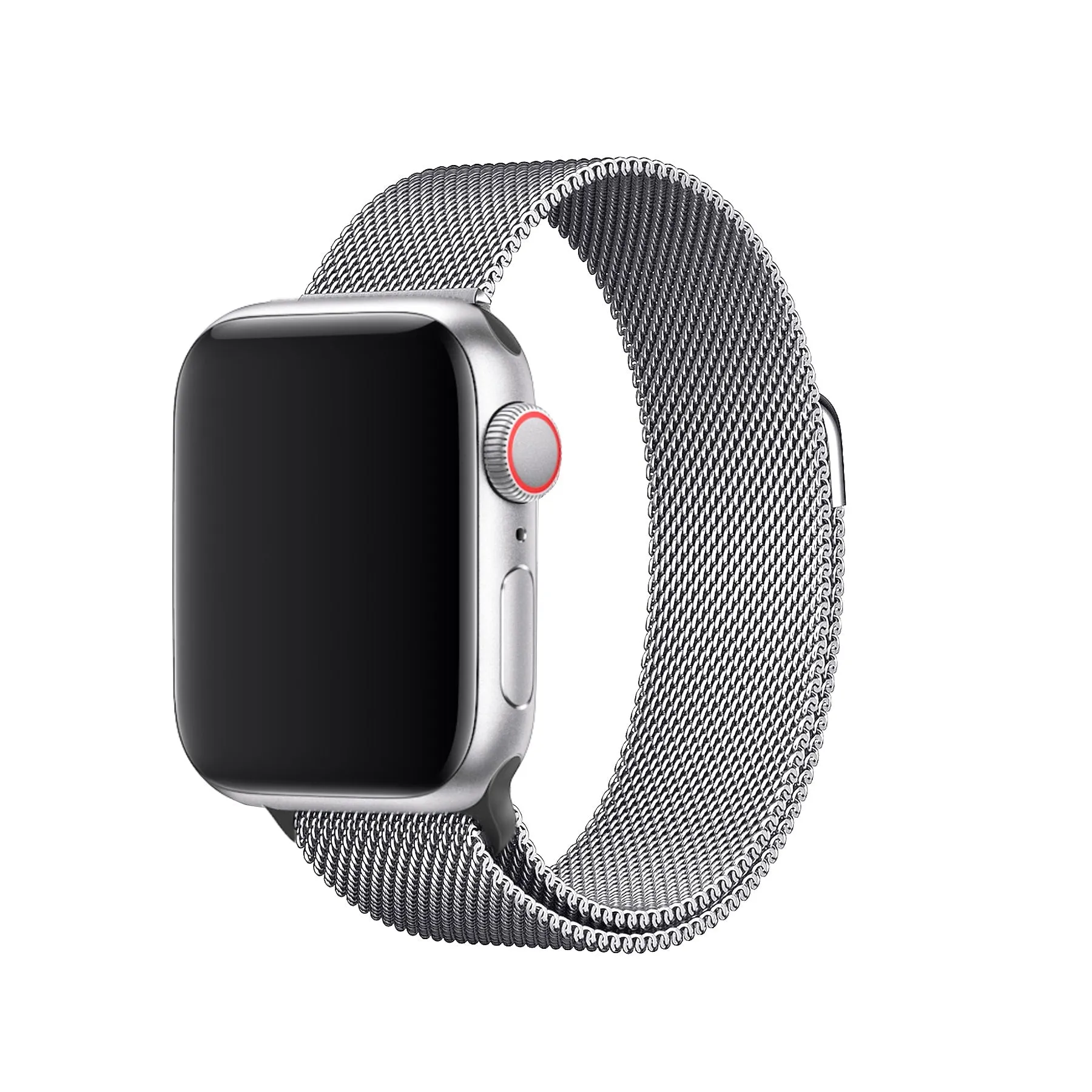 3sixT Mesh Band For Apple Watch 6-9/SE (38-41mm) - Silver