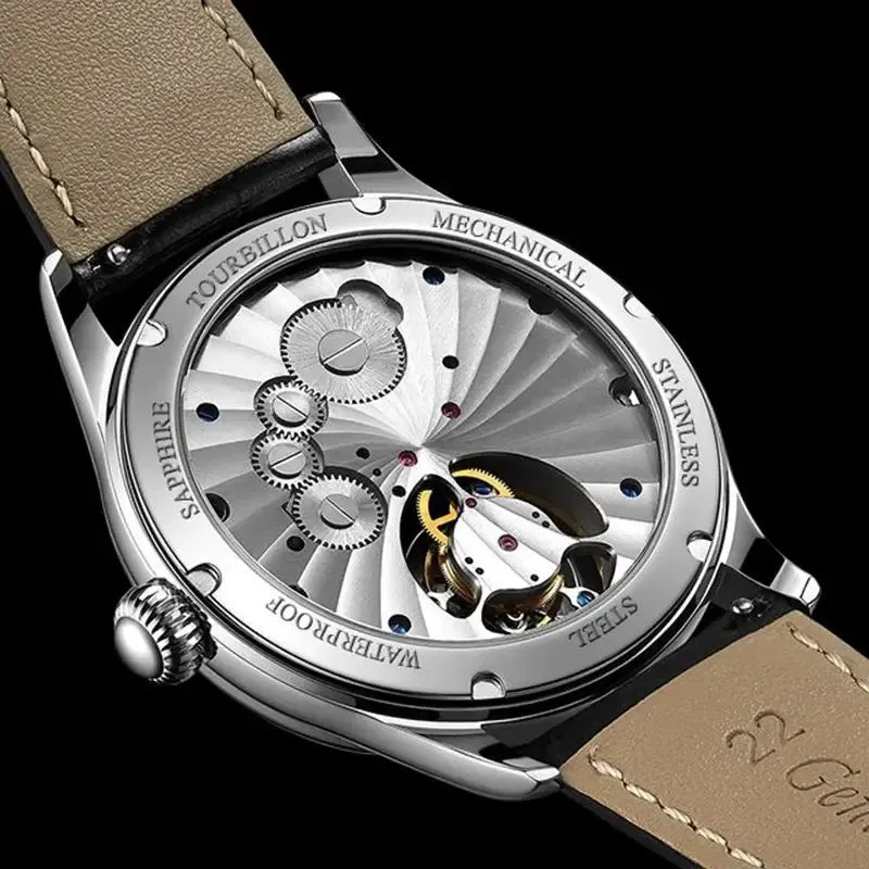 Aesop Real Flying Tourbillon Movement Mechanical Watches Luxury.