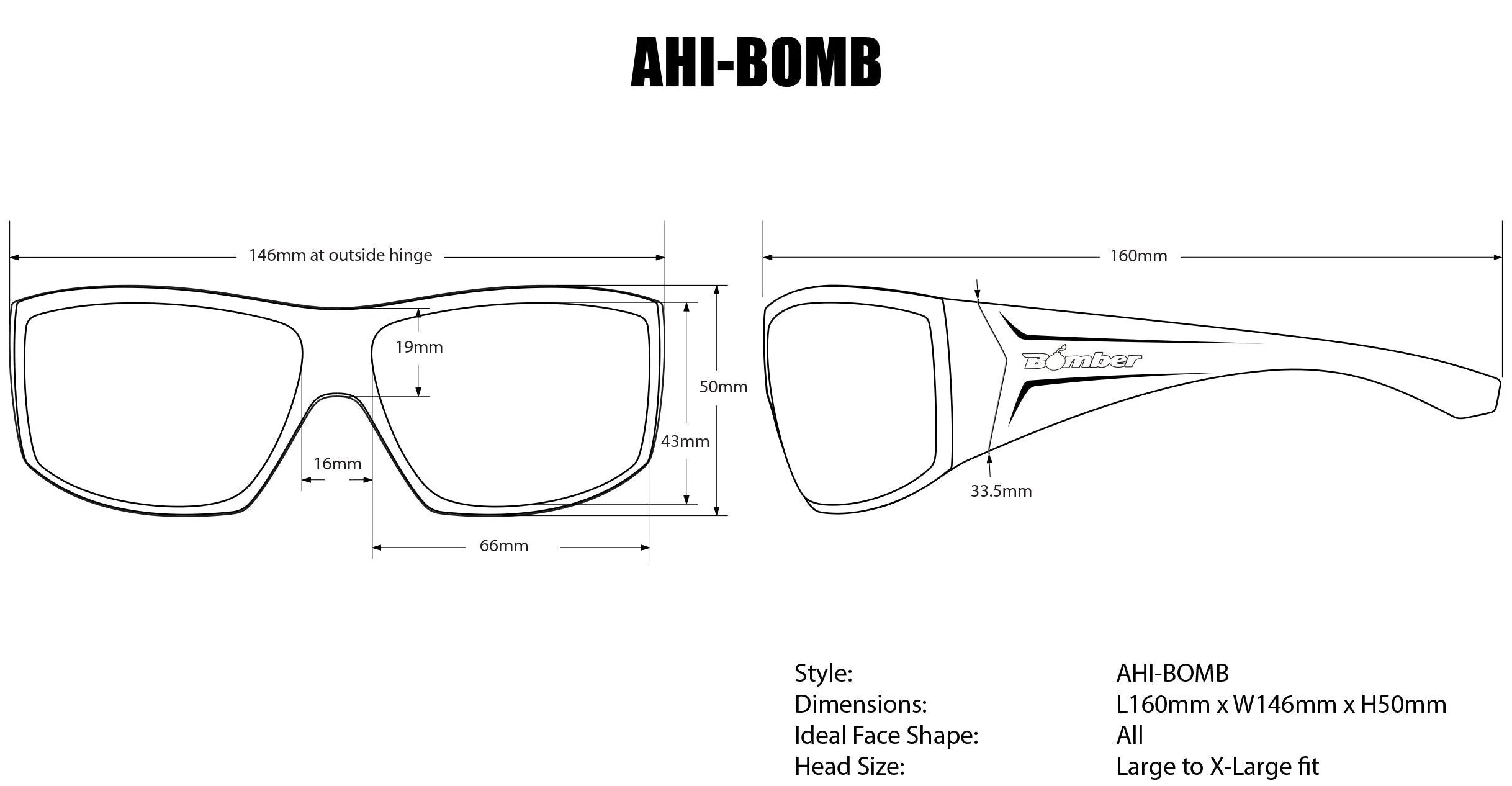 AHI Safety Sunglasses - Smoke Z87