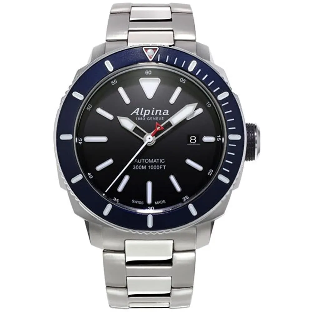 ALPINA SEASTRONG DIVER 300 AL-525LBN4V6B MEN'S WATCH