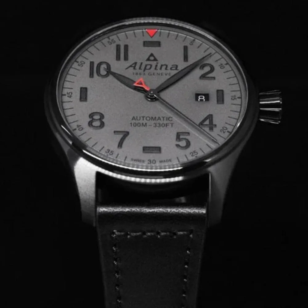 ALPINA STARTIMER PILOT AUTOMATIC SHADOW LINE AL-525GG4FBS6 MEN'S WATCH