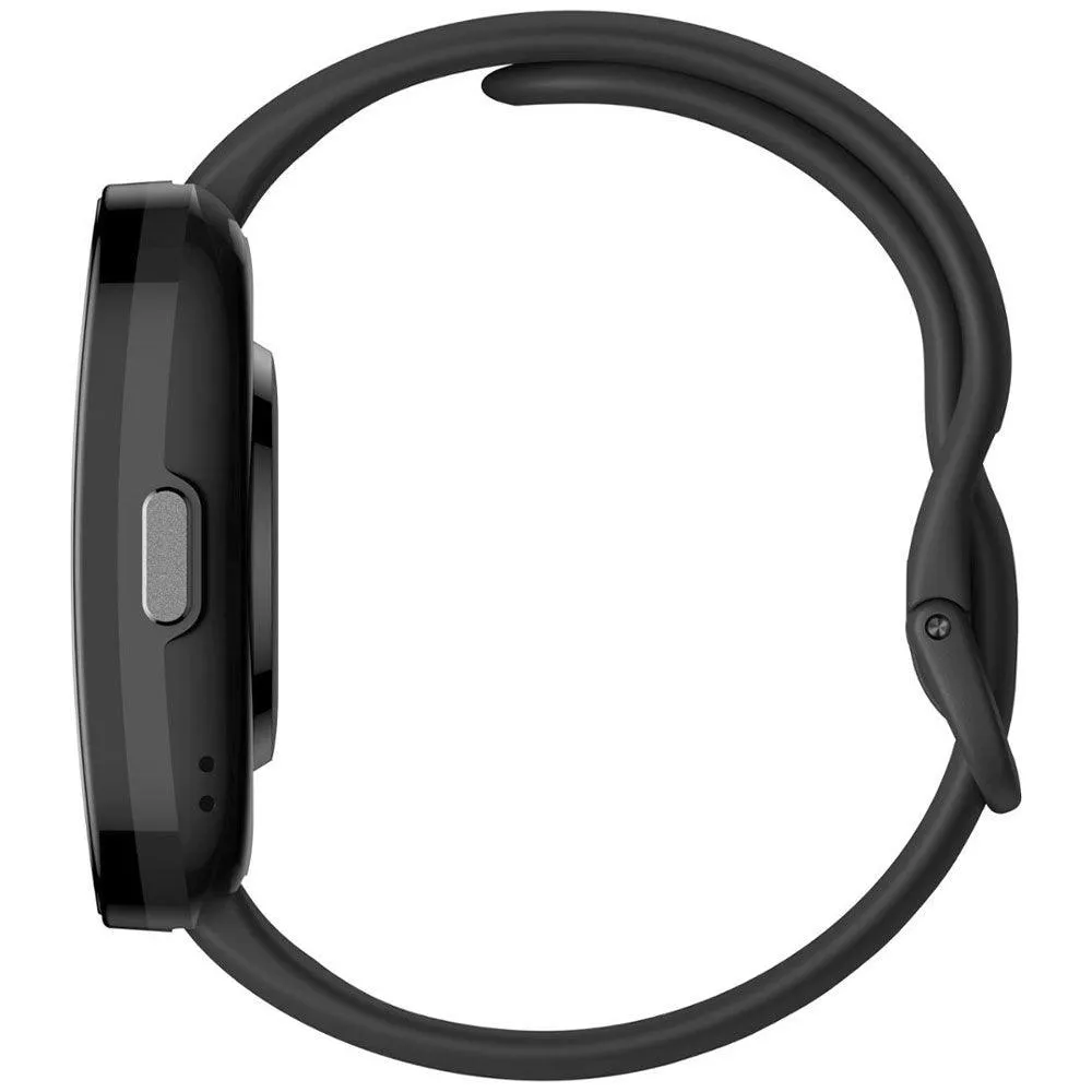 Amazfit Bip 5 Smart Watch (46mm - GPS) Plastic Case With Soft Black Silicone Strap