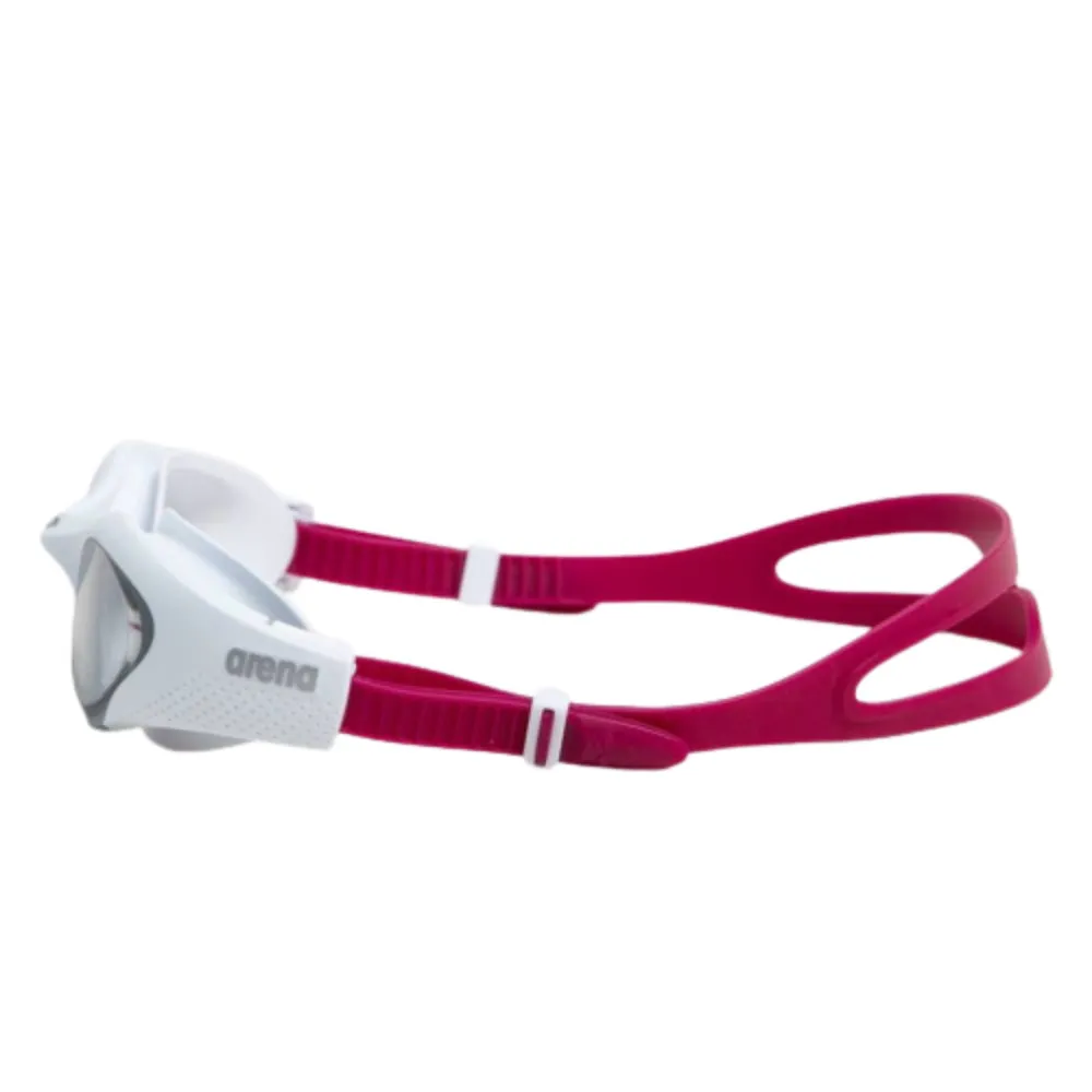 ARENA Women's The One Swimming Goggle (Smoke/White/Purple)