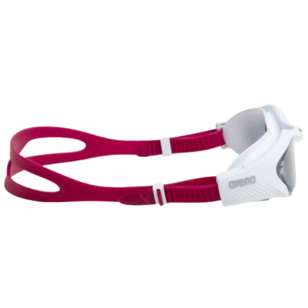 ARENA Women's The One Swimming Goggle (Smoke/White/Purple)