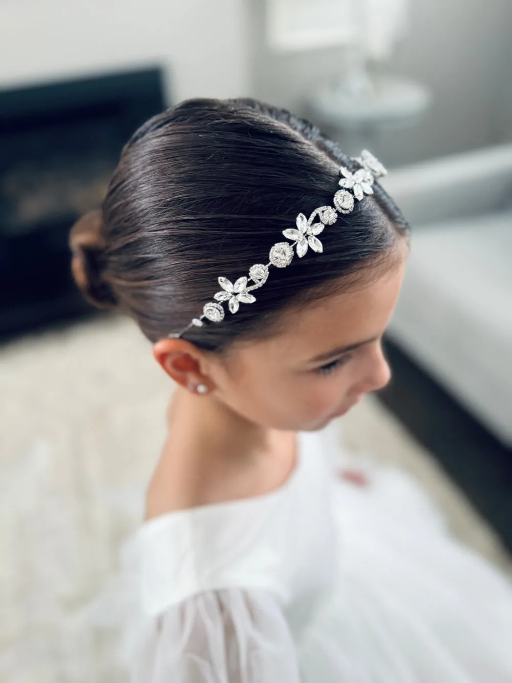 Aster Girls Diamante Headpiece