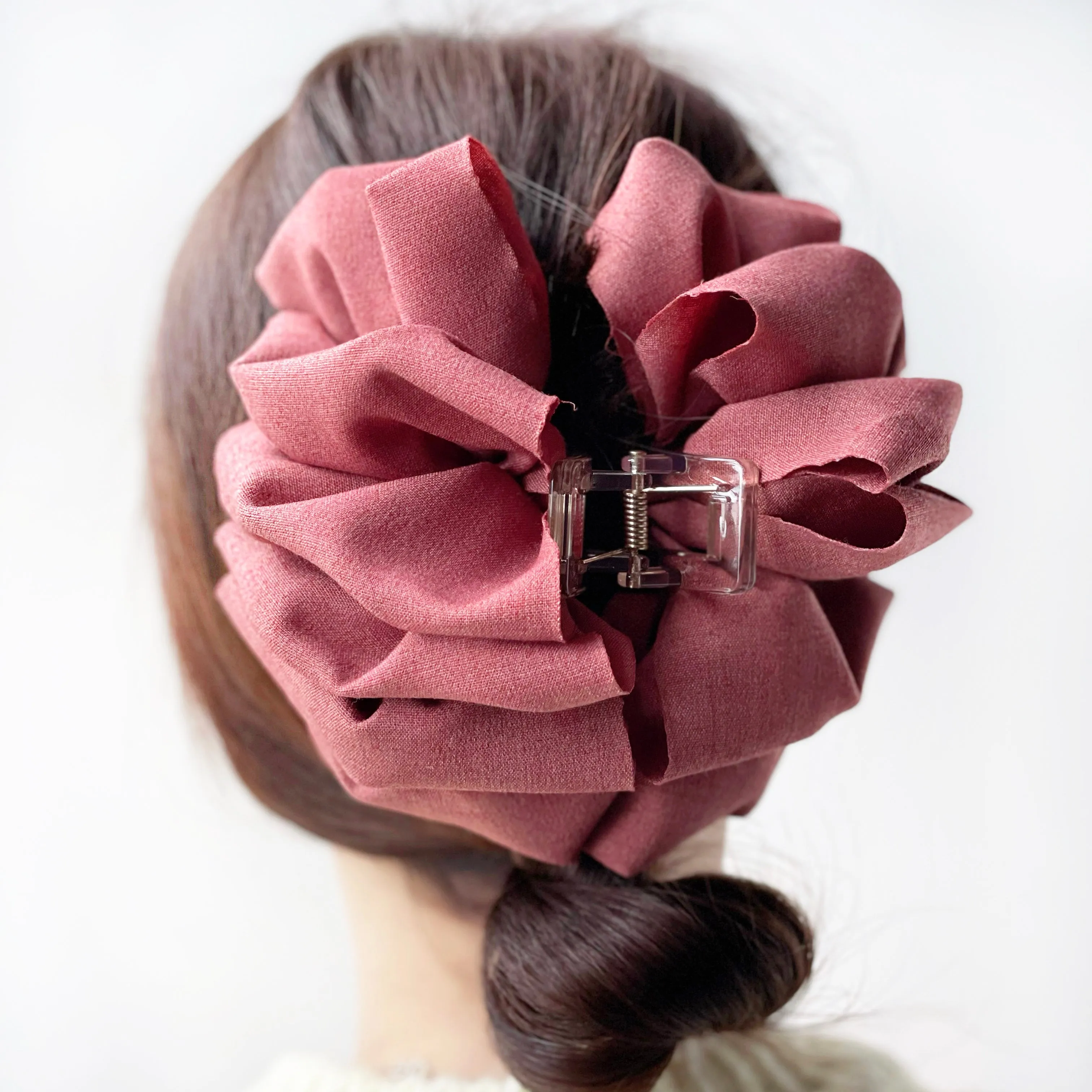 Autumn Loopy Bow Hair Claw