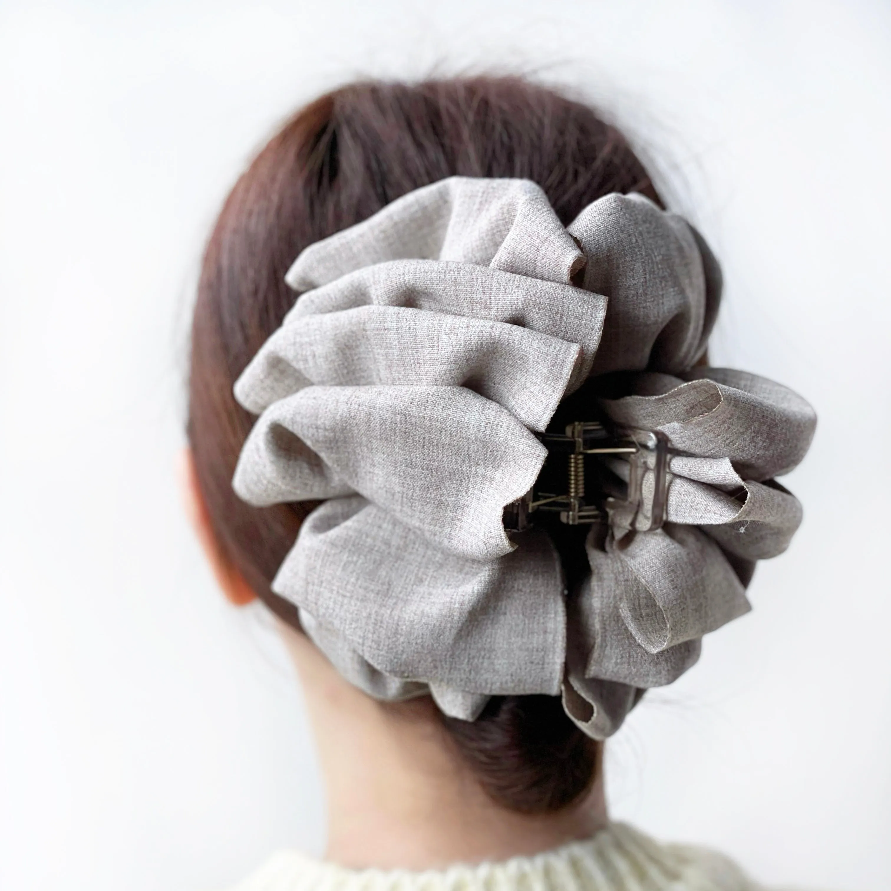 Autumn Loopy Bow Hair Claw