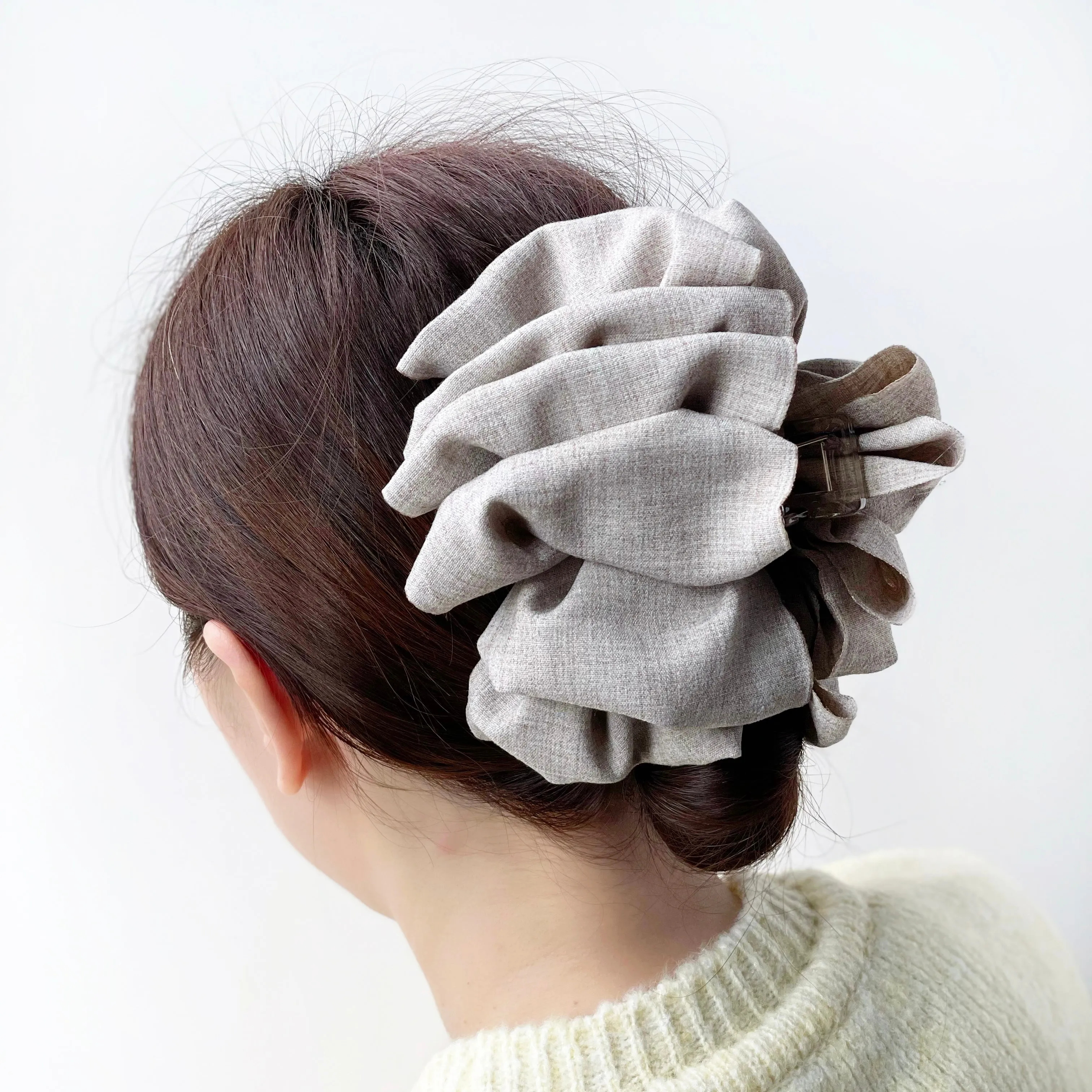 Autumn Loopy Bow Hair Claw