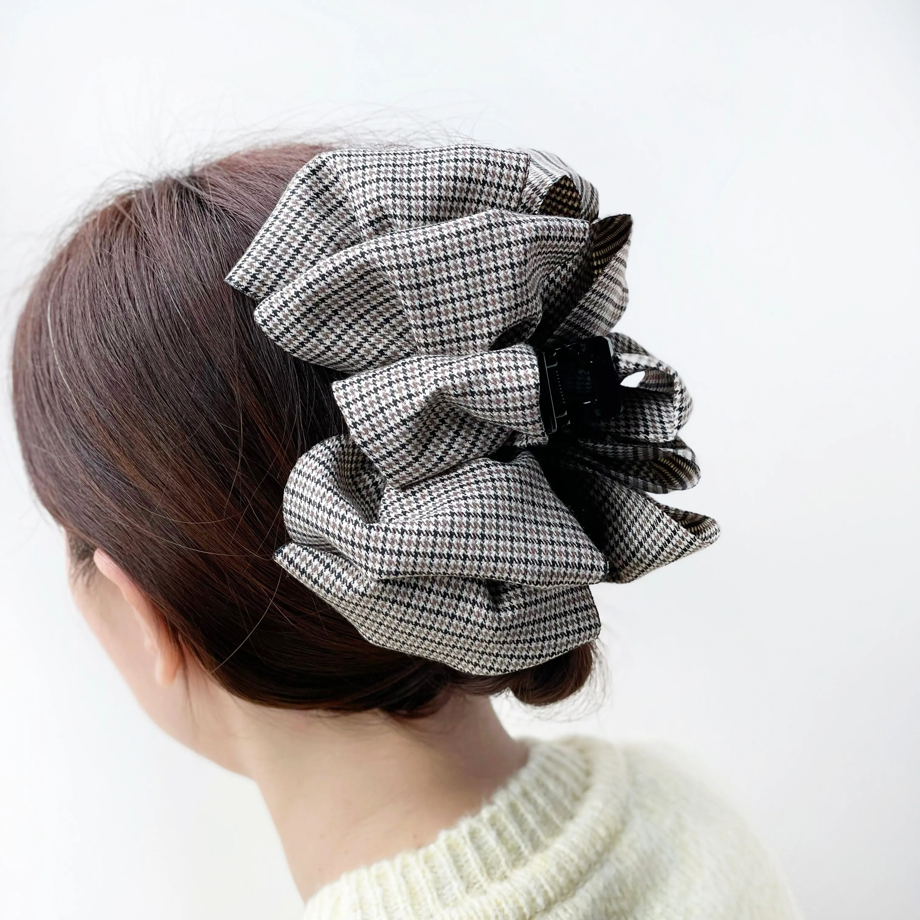 Autumn Loopy Bow Hair Claw