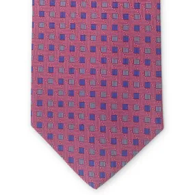 Bespoke Small Squares: Tie - Pink