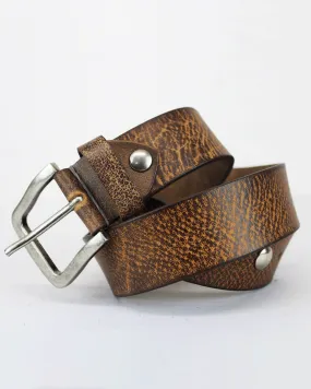 Bossini TWO Tone Brown Denim Belt