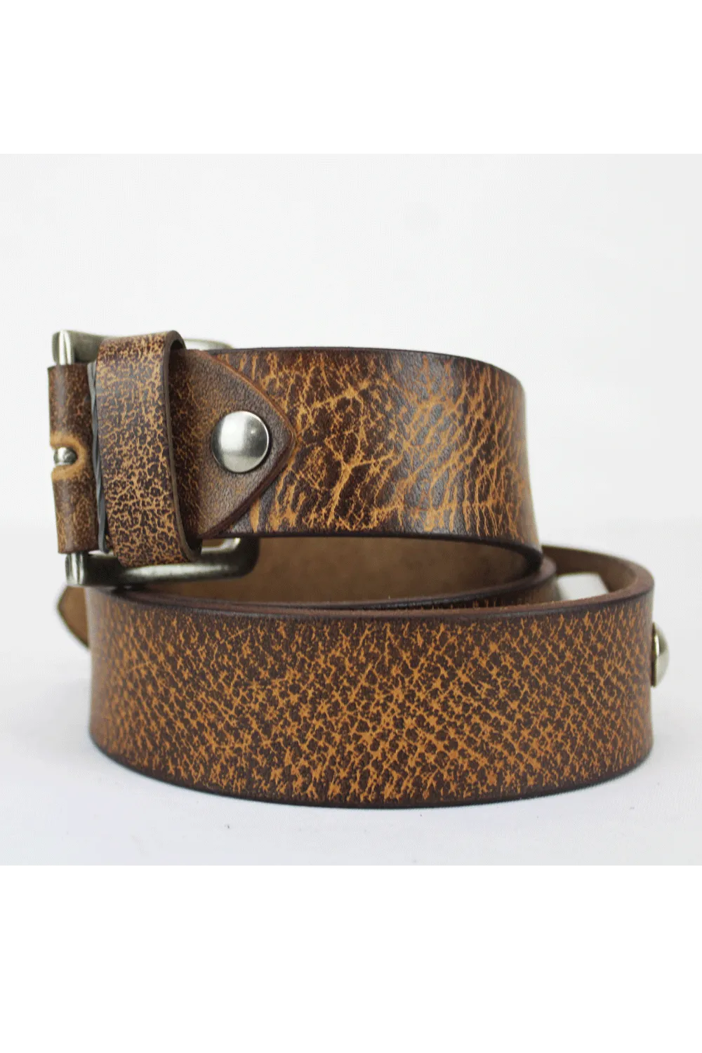 Bossini TWO Tone Brown Denim Belt