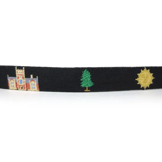 Bowdoin Life Needlepoint Belt from Smathers & Branson