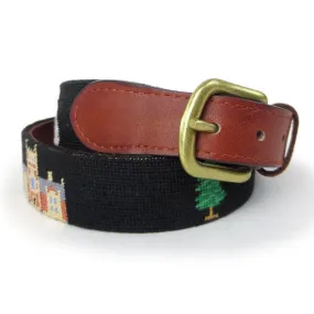 Bowdoin Life Needlepoint Belt from Smathers & Branson