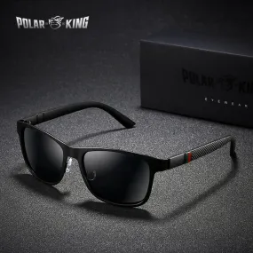 Brand Metal Designer Polarized Sunglasses For Driving Men