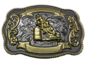 Brigalow Barrel Racer Kids Trophy Buckle - TB28