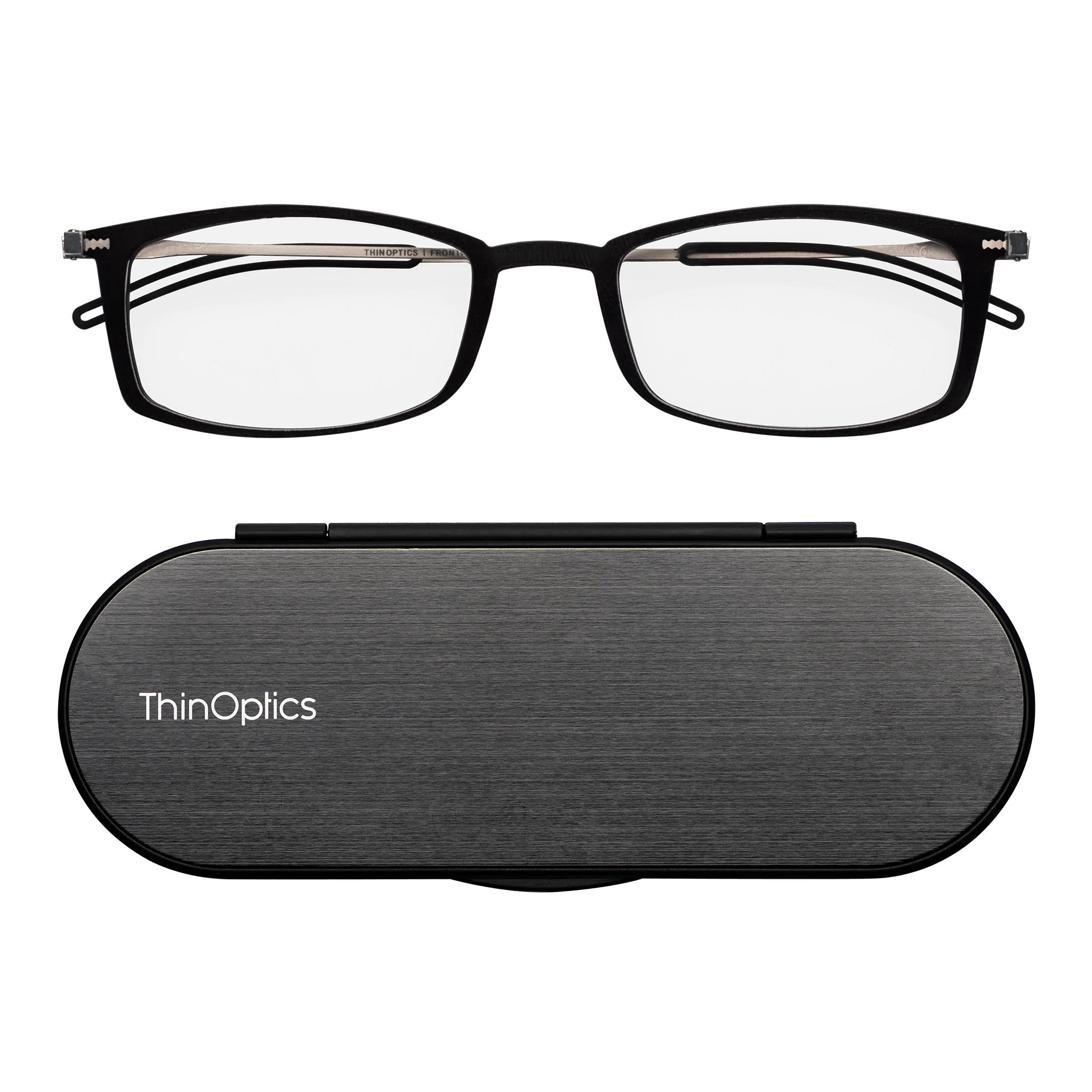 Brooklyn Full Frame Reading Glasses   Milano Case