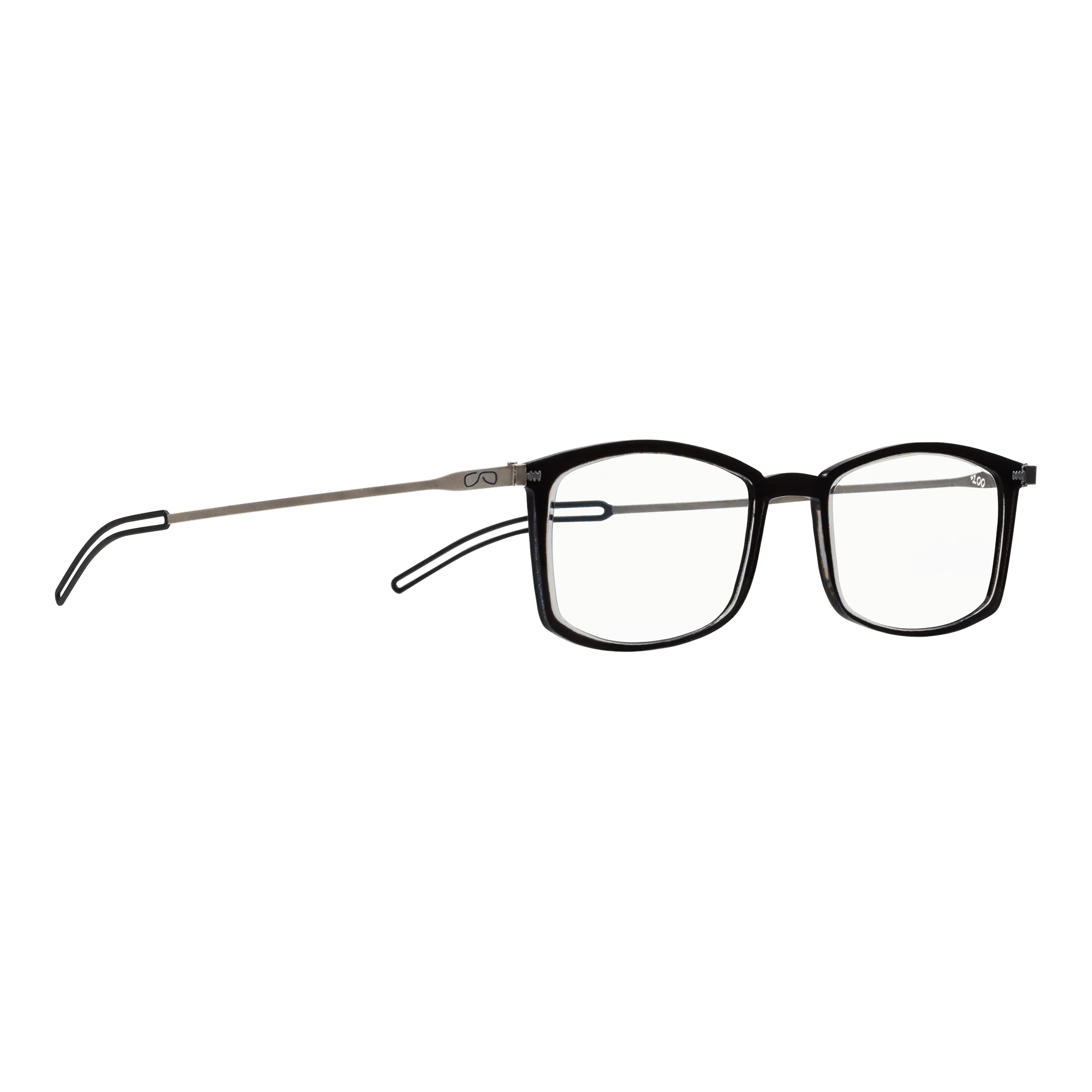 Brooklyn Full Frame Reading Glasses   Milano Case