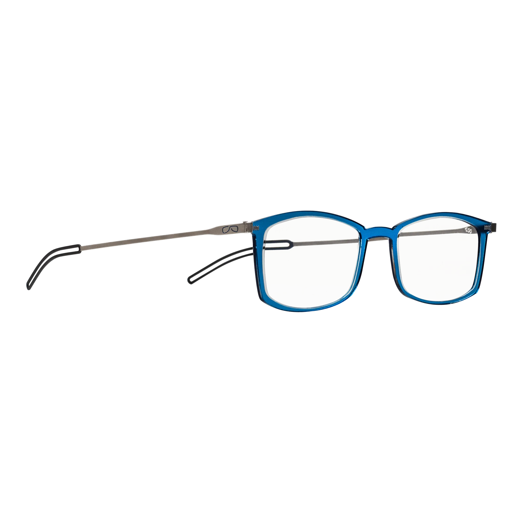 Brooklyn Full Frame Reading Glasses   Milano Case