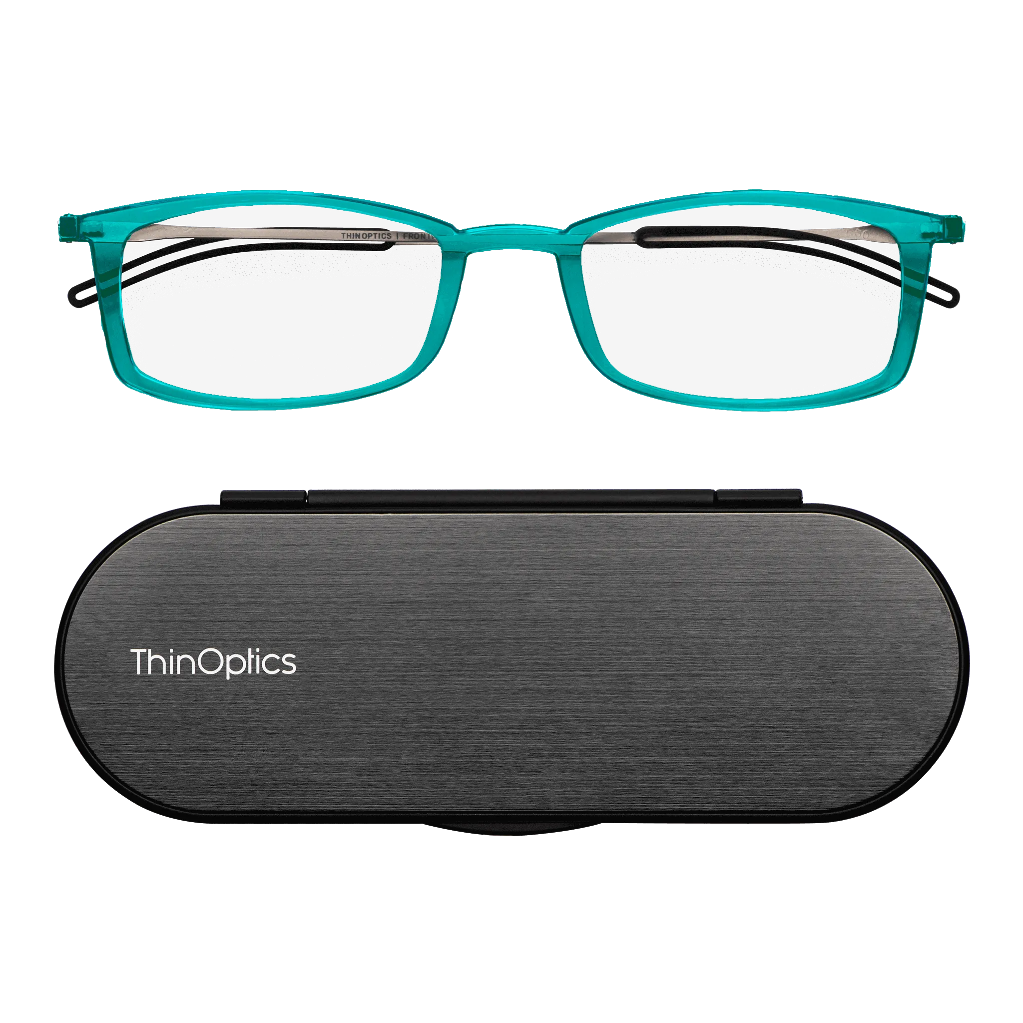 Brooklyn Full Frame Reading Glasses   Milano Case