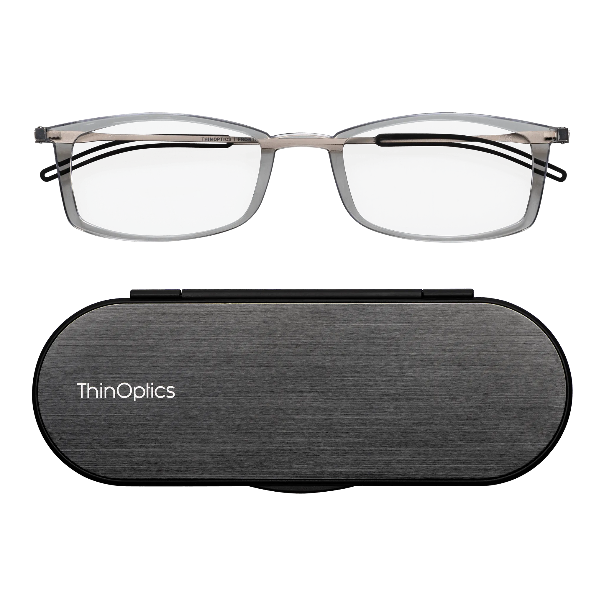 Brooklyn Full Frame Reading Glasses   Milano Case