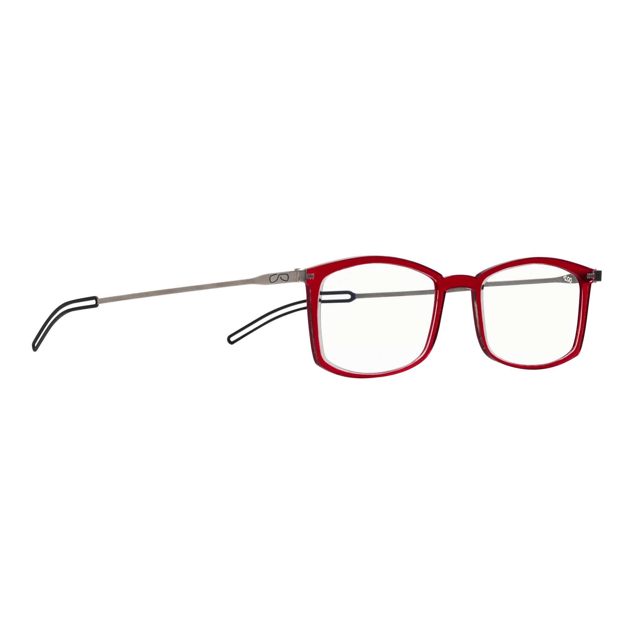 Brooklyn Full Frame Reading Glasses   Milano Case