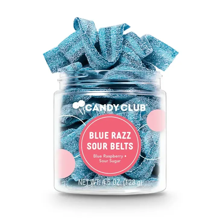 Candy Club - Blue Razz Sour Belts