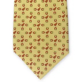 Check It Chick Magnet: Tie - Yellow