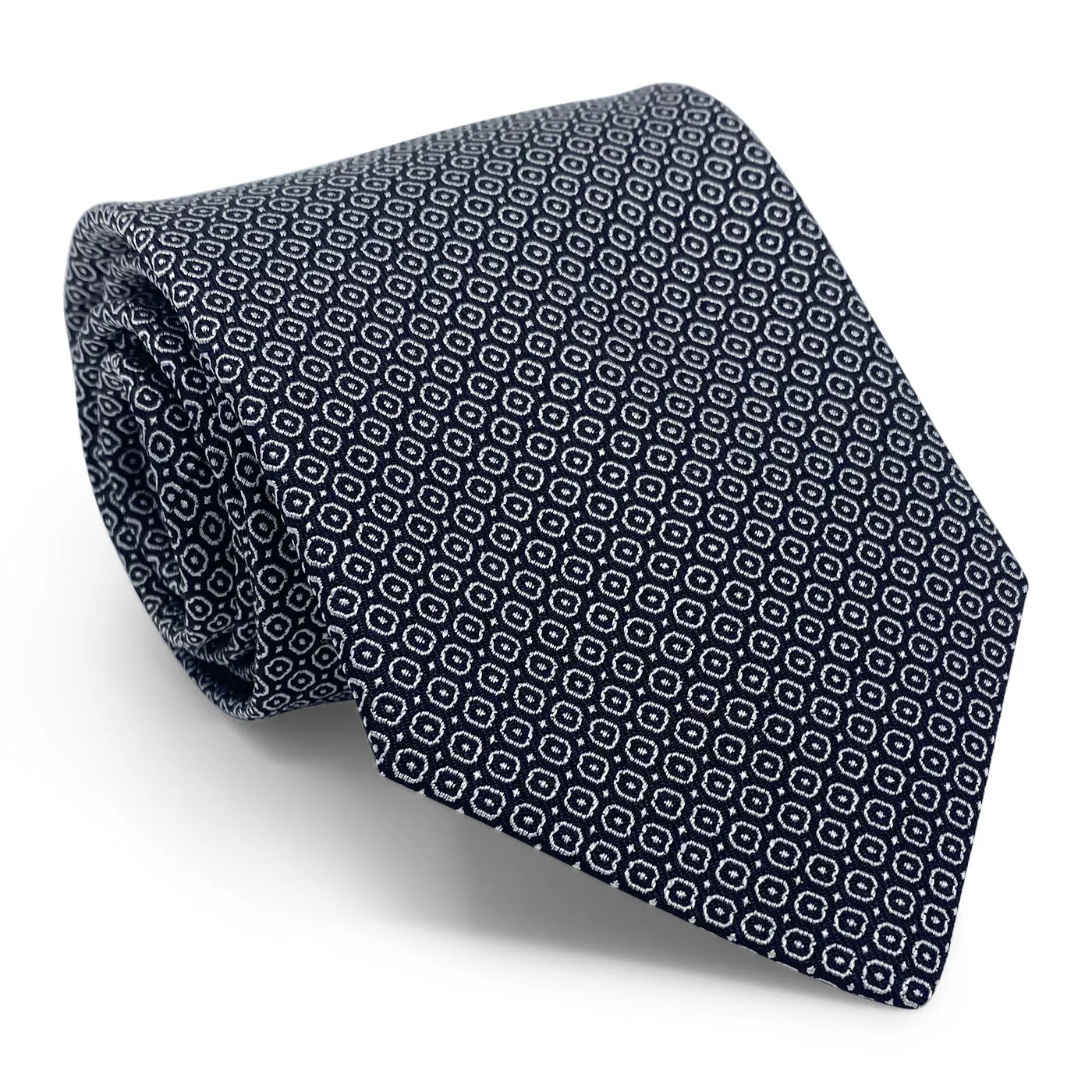 Circle Dot: Tie - Black/White