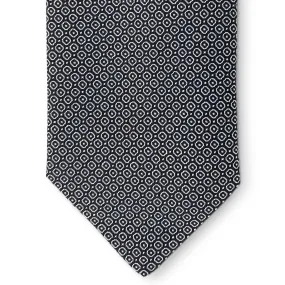 Circle Dot: Tie - Black/White