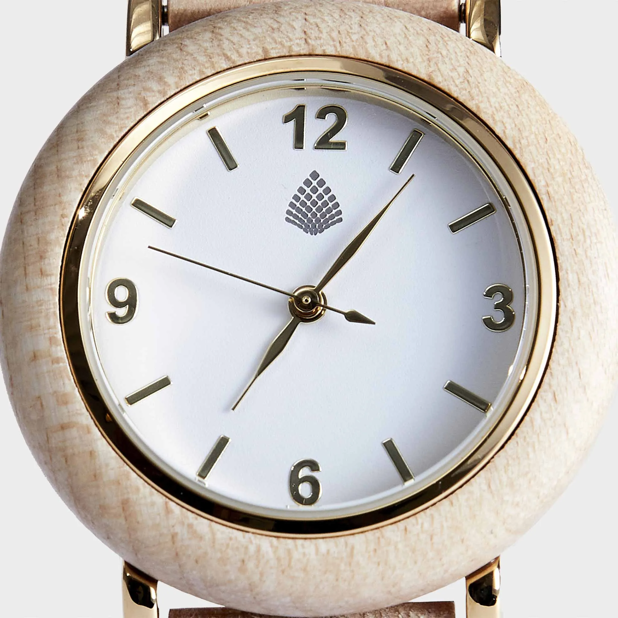 Classic Natural Wood Wristwatch For Women: The Birch