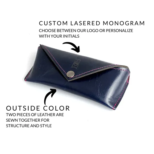 Custom Collection | Leather Sunglasses Case