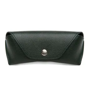 Ettinger Forest Green Capra Leather Glasses Case