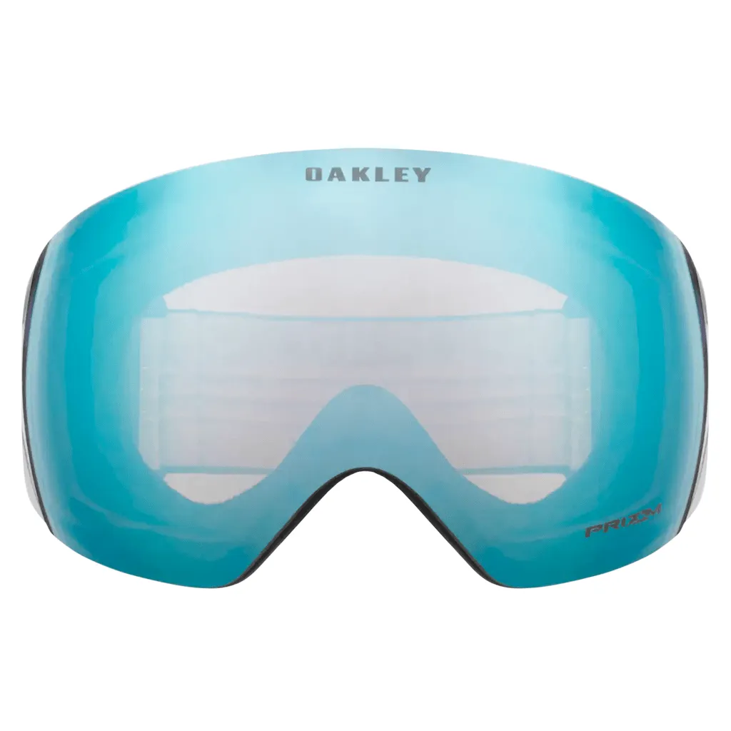 Flight deck L goggle - Matte black / Prizm™ sapphire   Prizm™ clear