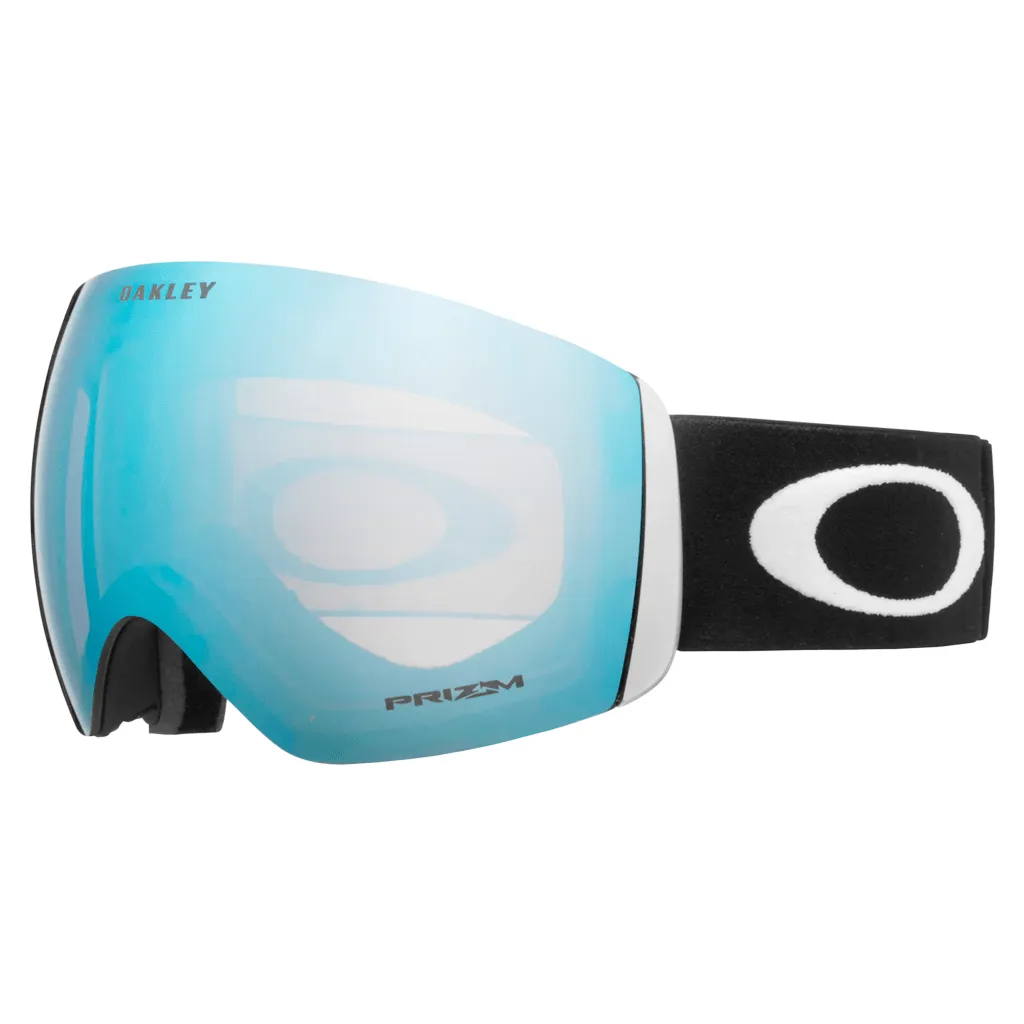 Flight deck L goggle - Matte black / Prizm™ sapphire   Prizm™ clear