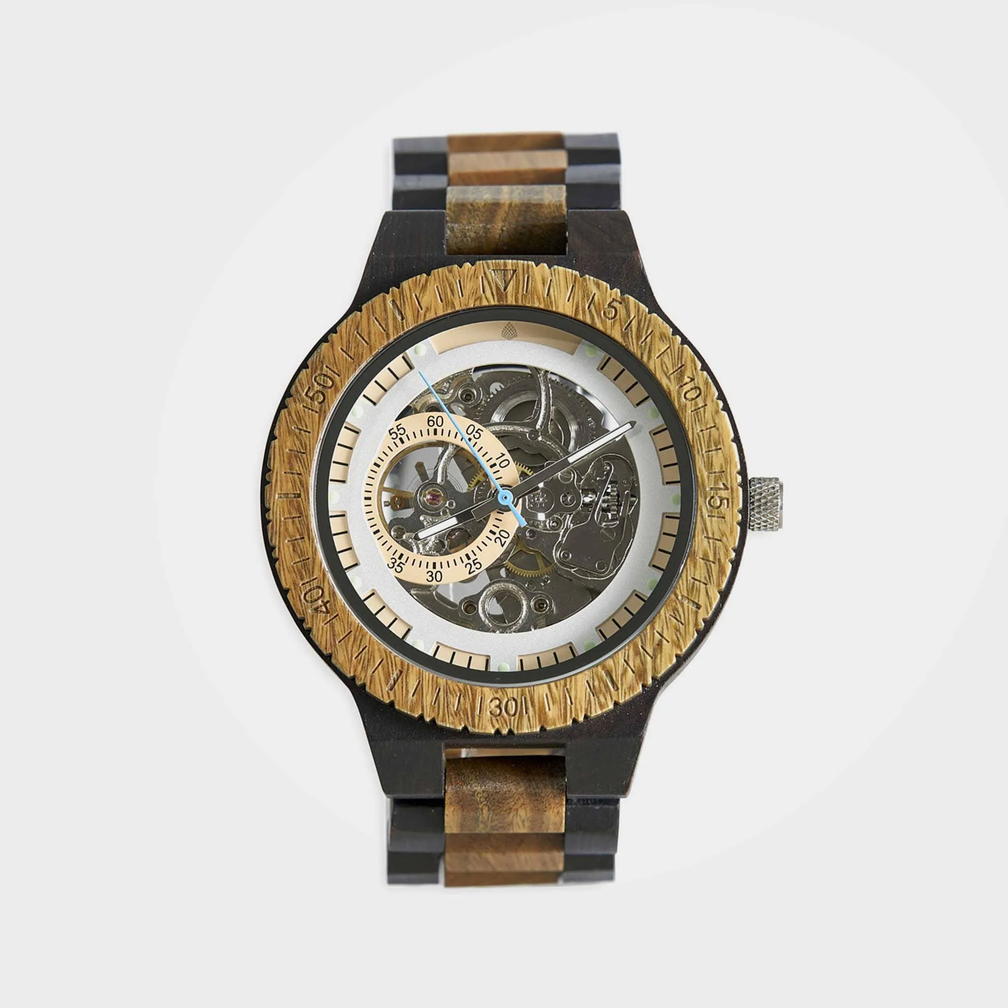 Handmade Wooden Wristwatch For Men: The Hemlock