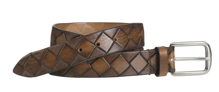 JOHNSTON & MURPHY BASKETWEAVE BELT