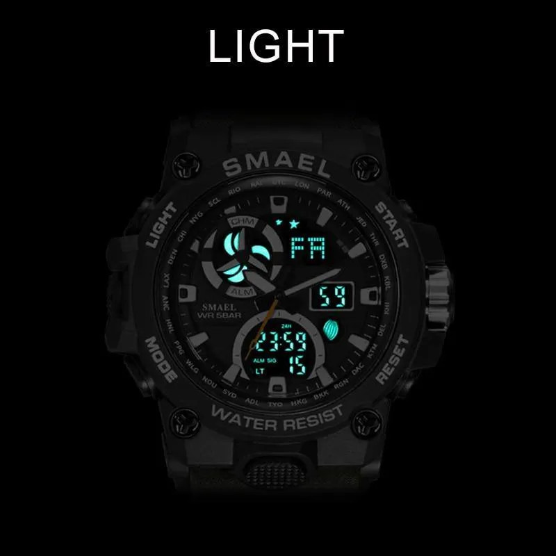 Men's Waterproof Tactical Sports Watch