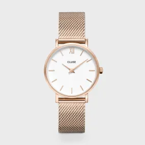 Minuit Mesh Rose Gold/White