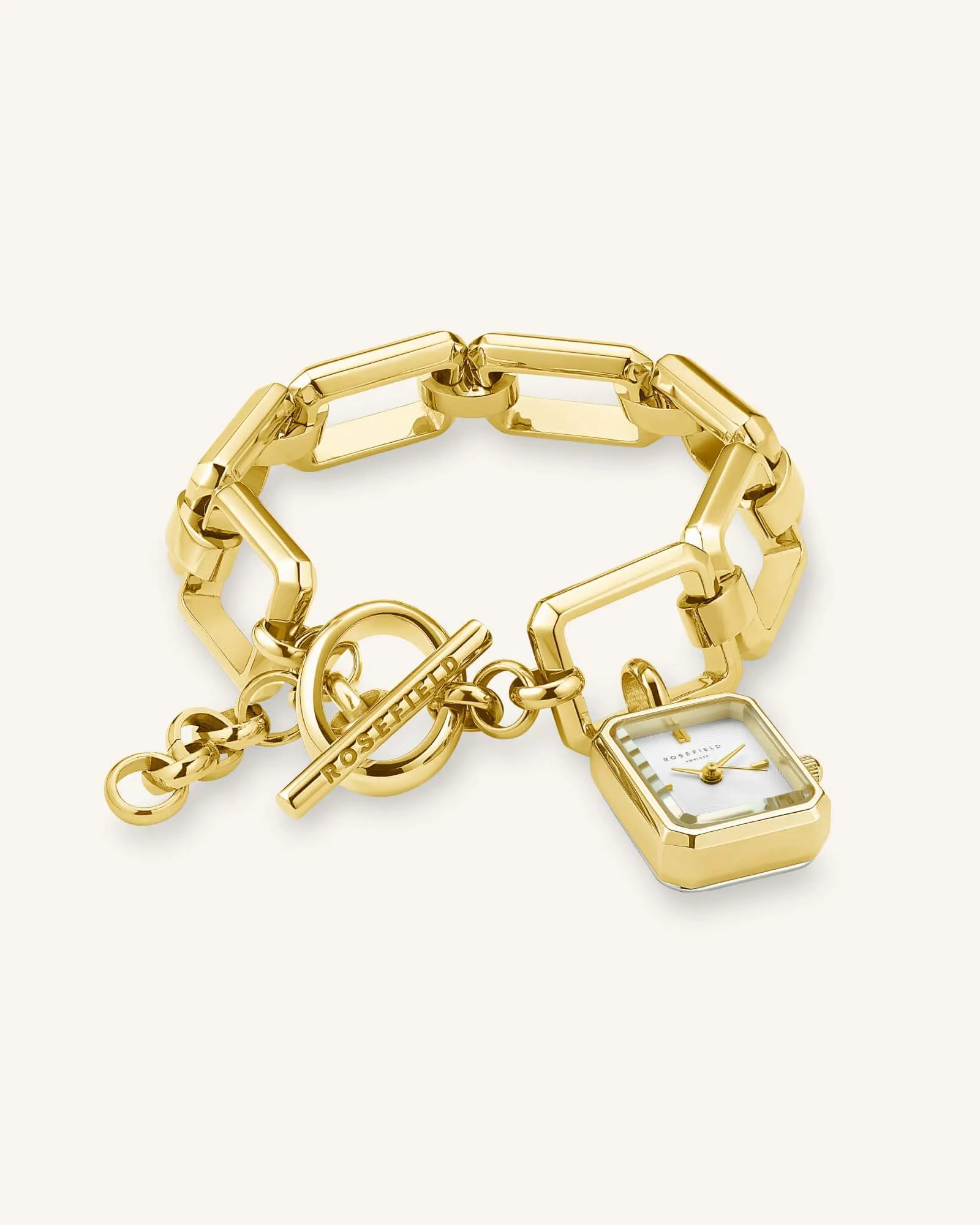 Octagon Chain Gold-Engraved