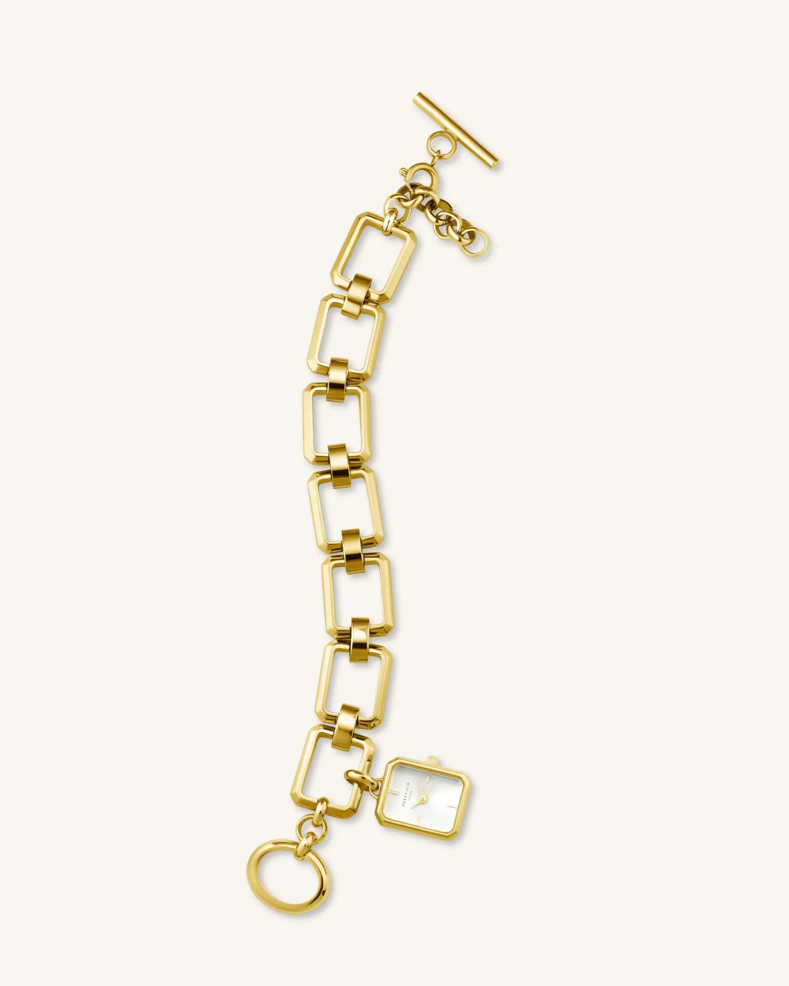 Octagon Chain Gold-Engraved