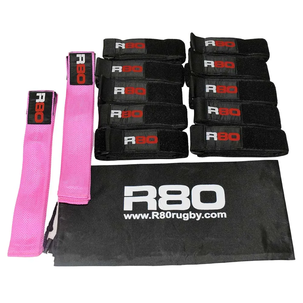 R80 Junior Rippa Rugby Sets for 10 Players