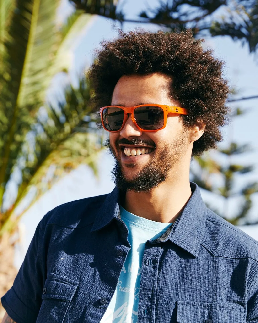 Ranger - Recycled Polarised Sunglasses - Orange