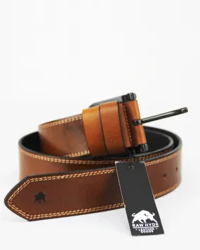 RAW HYDE TAN BELT