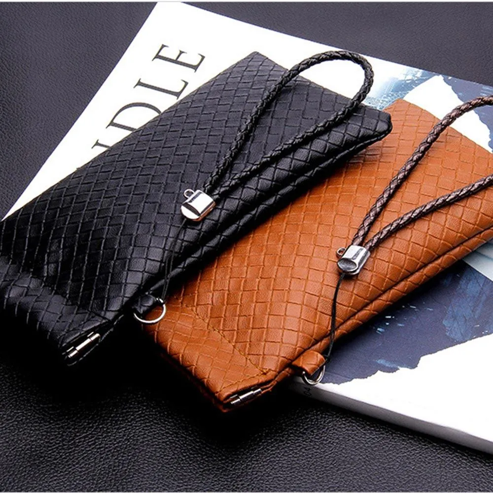 Soft Sunglasses Pouch PU Leather Case