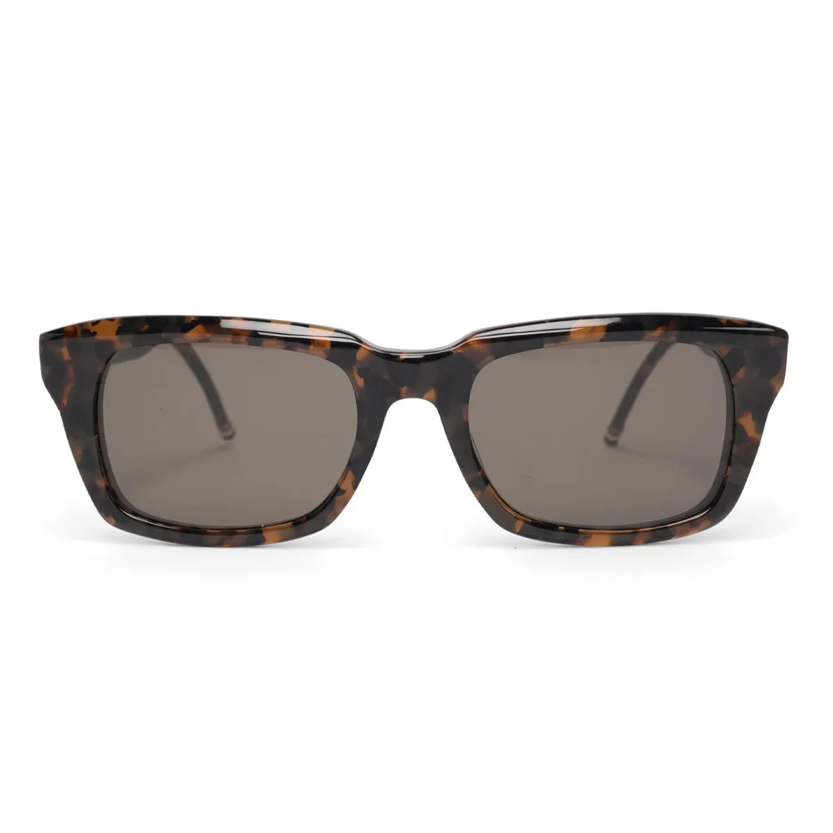 Thom Browne Havana Square Sunglasses