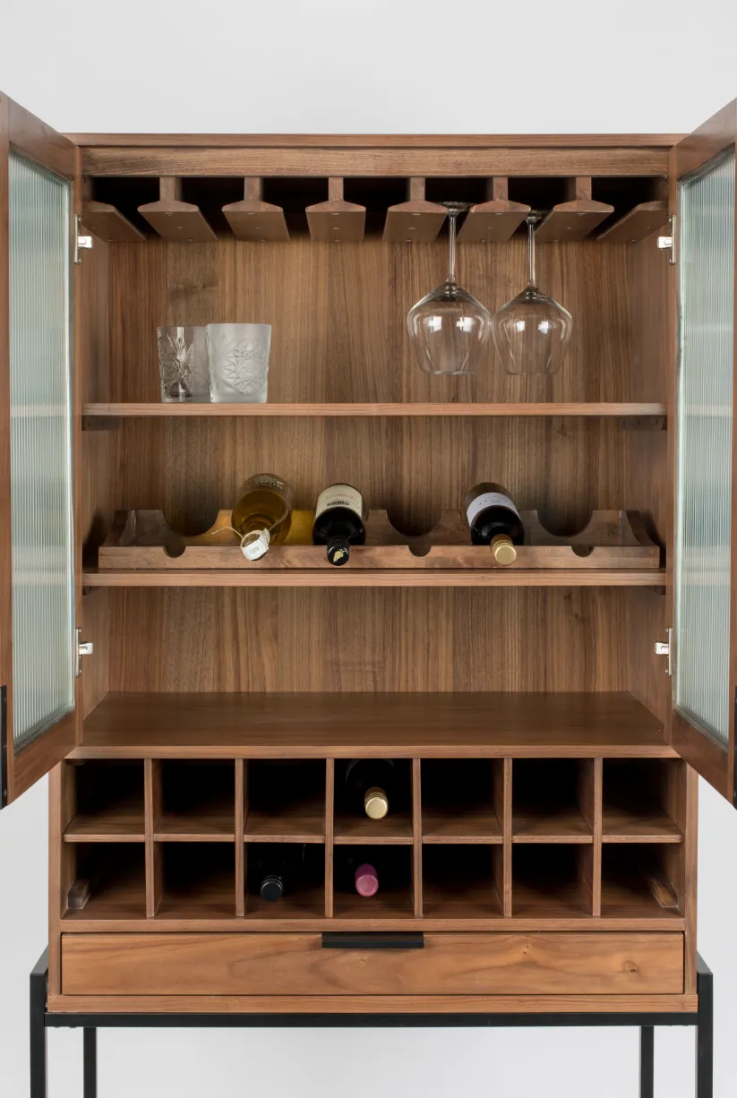 Travis Drinks/ Glasses Cabinet