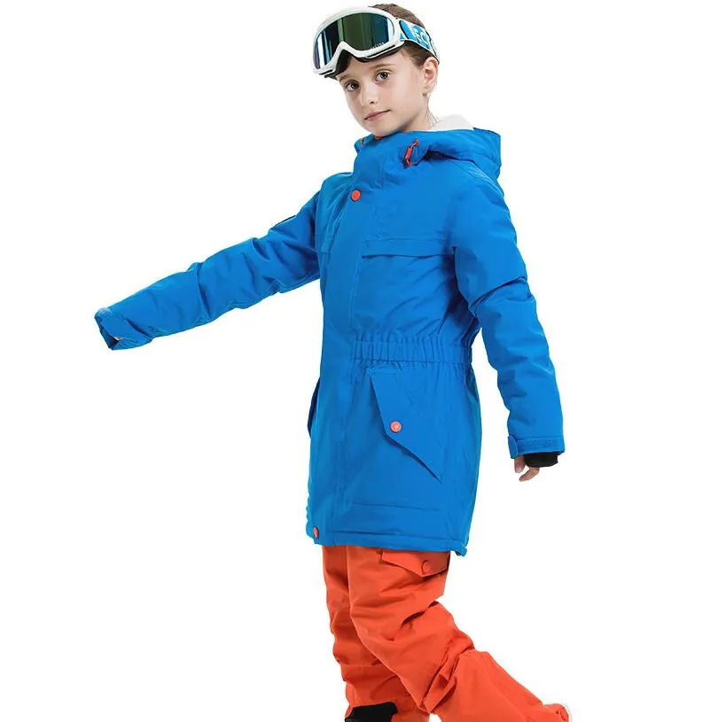 VECTOR Solid Snowboard Ski Jacket for Girls